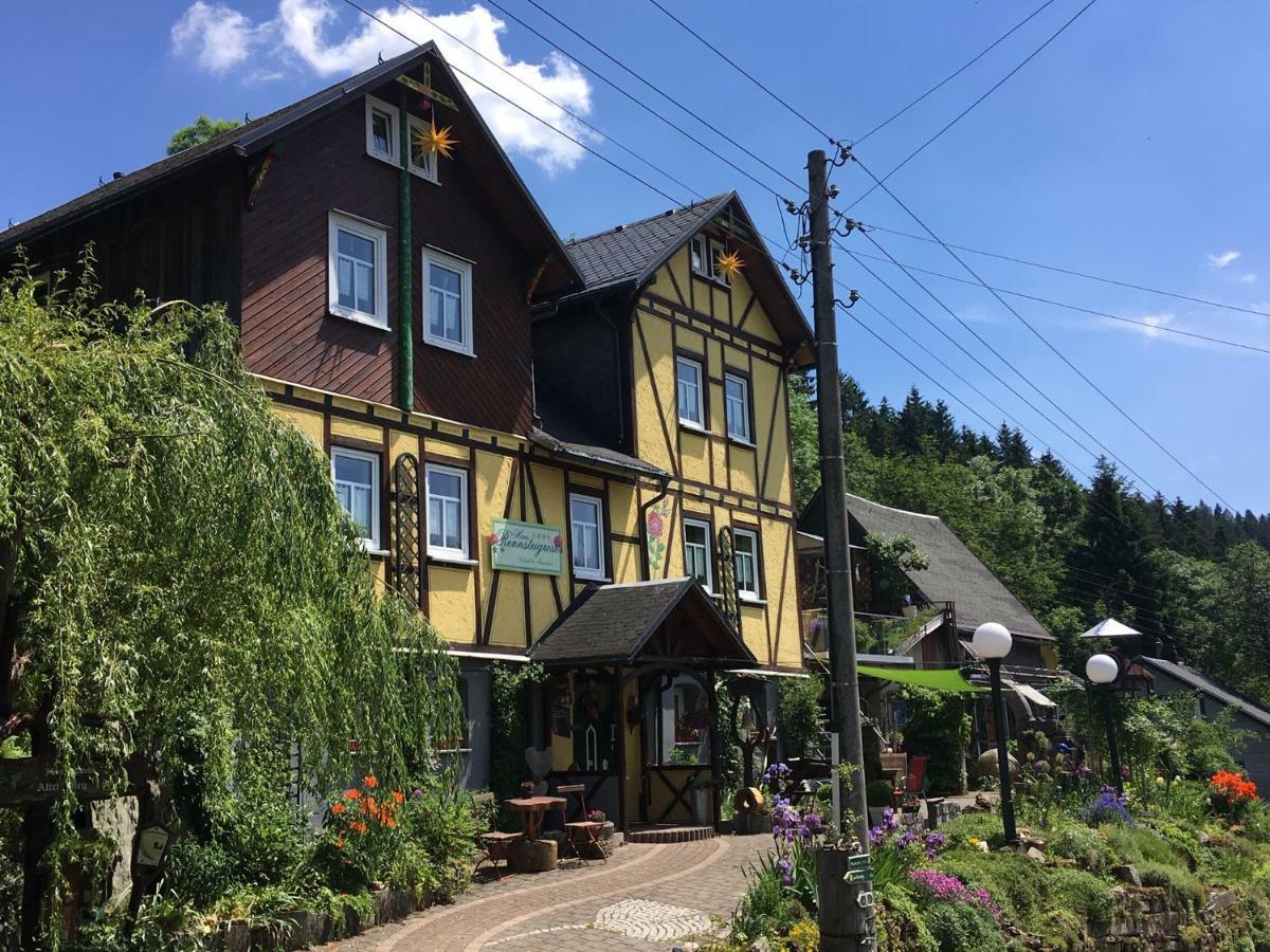 Haus Rennsteigrose Διαμέρισμα Steinheid Εξωτερικό φωτογραφία